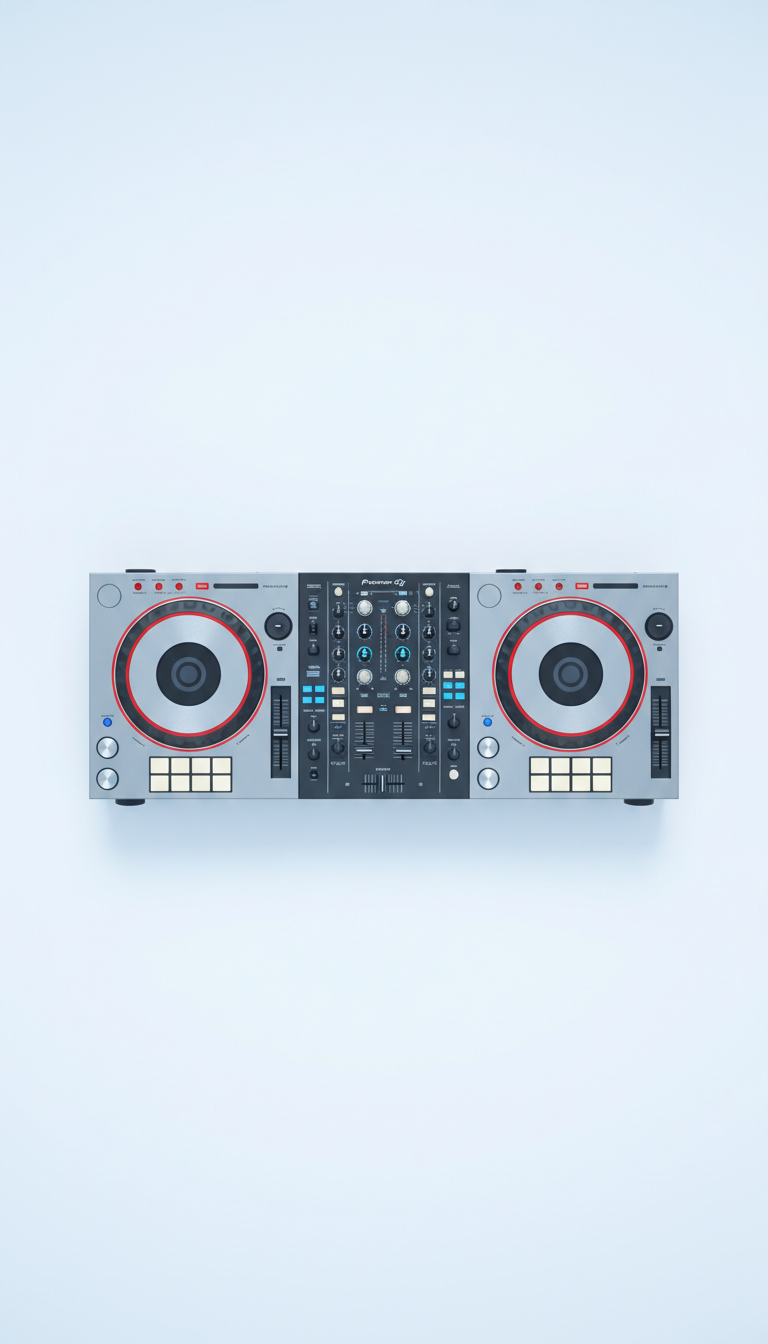 Turntable And Mixer Set With Direct Drive